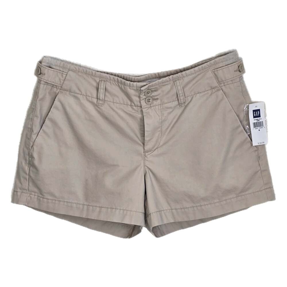 Gap Favorite Chino Flap Pocket Shorts Tan Women's Size 8